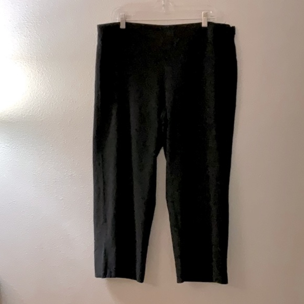 EILEEN Fisher pants style P0139M knit elastic waist pull on women’s size XL